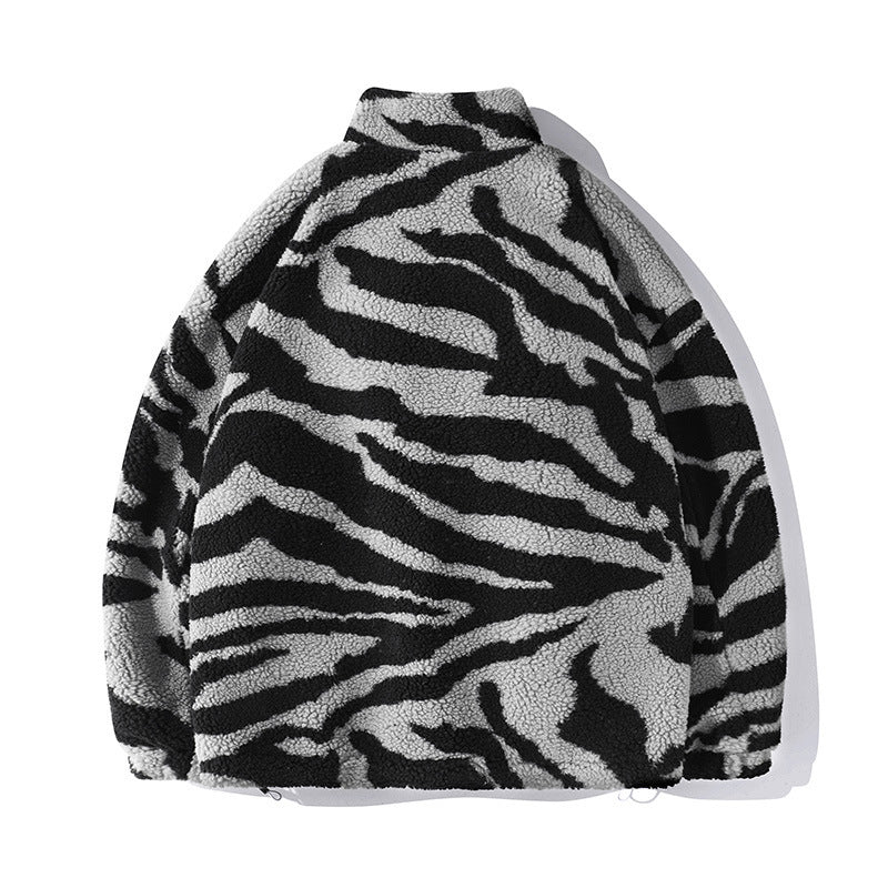 Fashion Comfortable Trend Oversized Faux Lamb Fur Jacket Winter Warm Fleece Coat