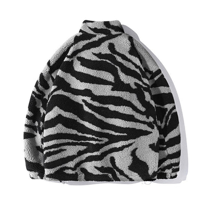 Fashion Comfortable Trend Oversized Faux Lamb Fur Jacket Winter Warm Fleece Coat