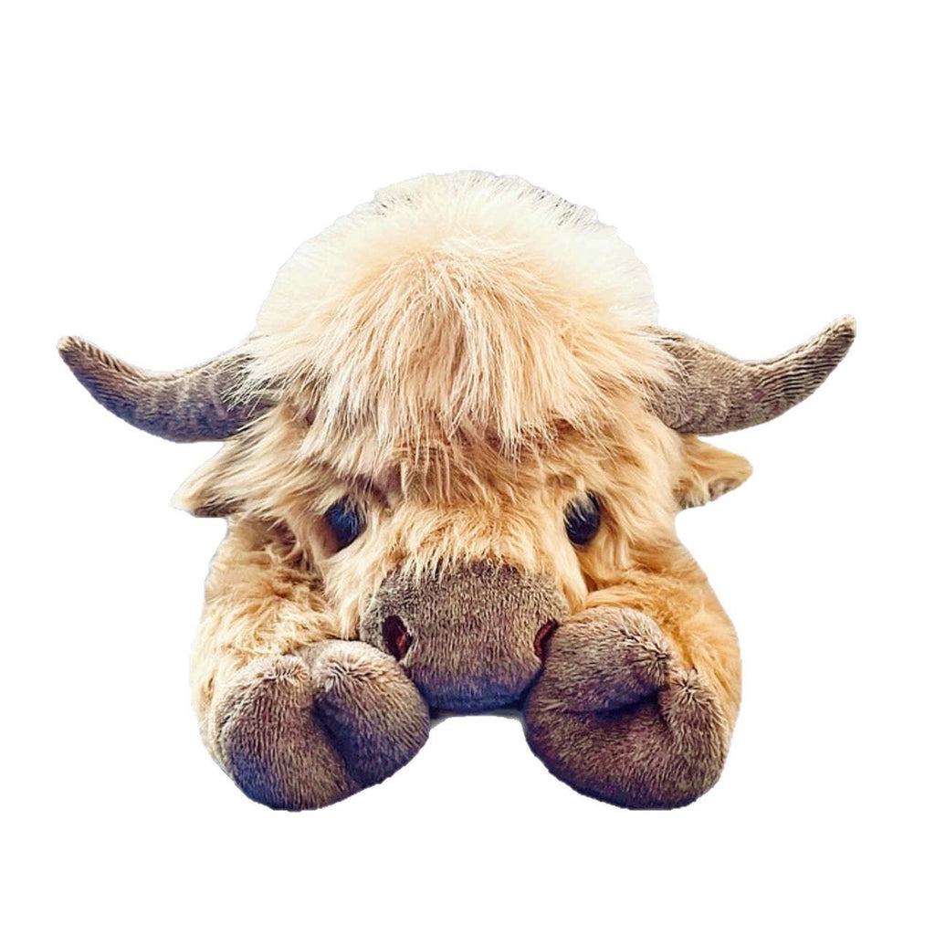 Creative Cartoon Household Highland Cow Plush Toy