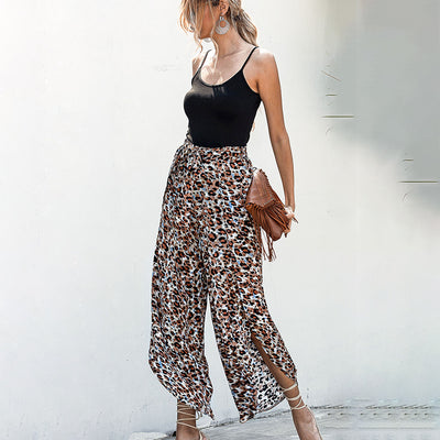 Casual loose wide leg trousers