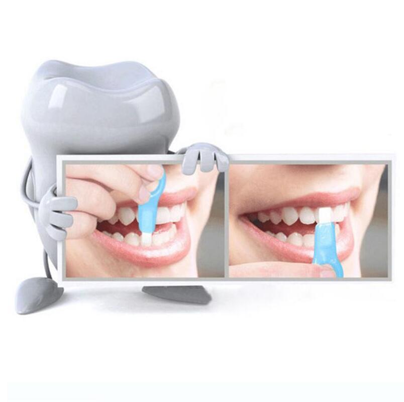 7pcs Set Teeth Cleaning Kit Teeth Burnisher Polisher Whitener Stain Remover Safe Wipe Off Dental Whitening Dental Bleaching