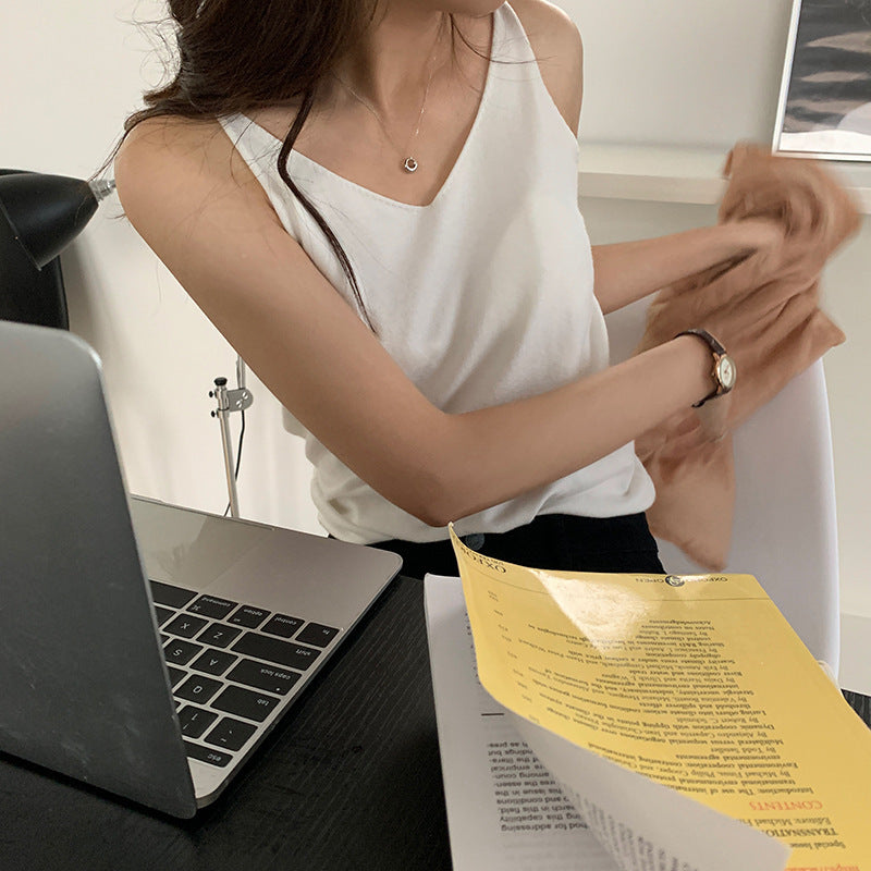 Small Vests, Layered Bottoming Vests, Women's Outer Wear