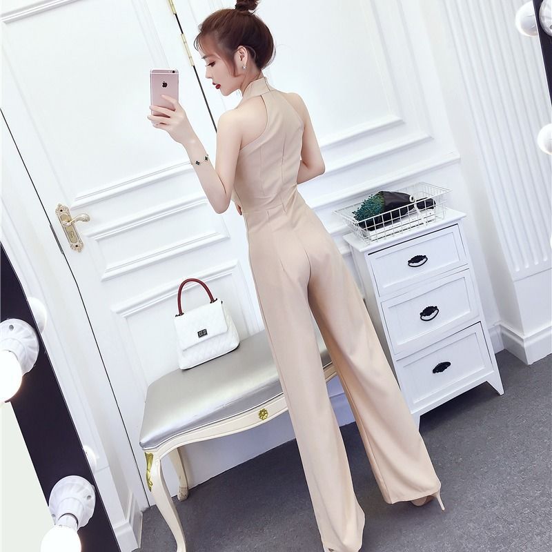 Trousers wide-leg jumpsuit