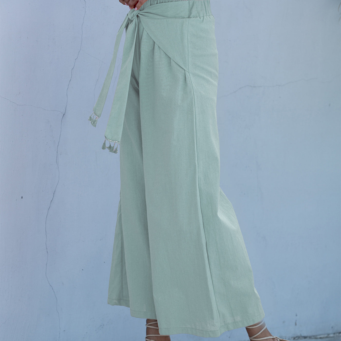 Wide leg casual loose trousers