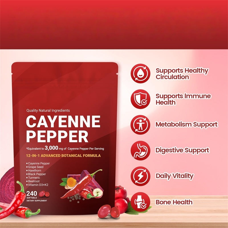 Pepper Body Supplements Supplement Energy