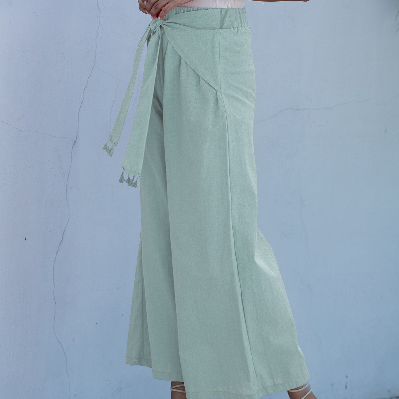 Wide leg casual loose trousers