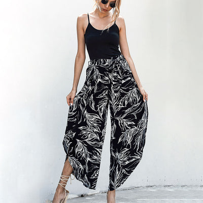 Casual loose wide leg trousers