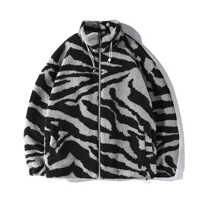 Fashion Comfortable Trend Oversized Faux Lamb Fur Jacket Winter Warm Fleece Coat