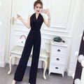 Trousers wide-leg jumpsuit