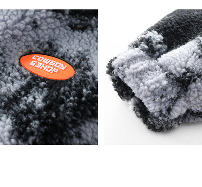 Fashion Comfortable Trend Oversized Faux Lamb Fur Jacket Winter Warm Fleece Coat