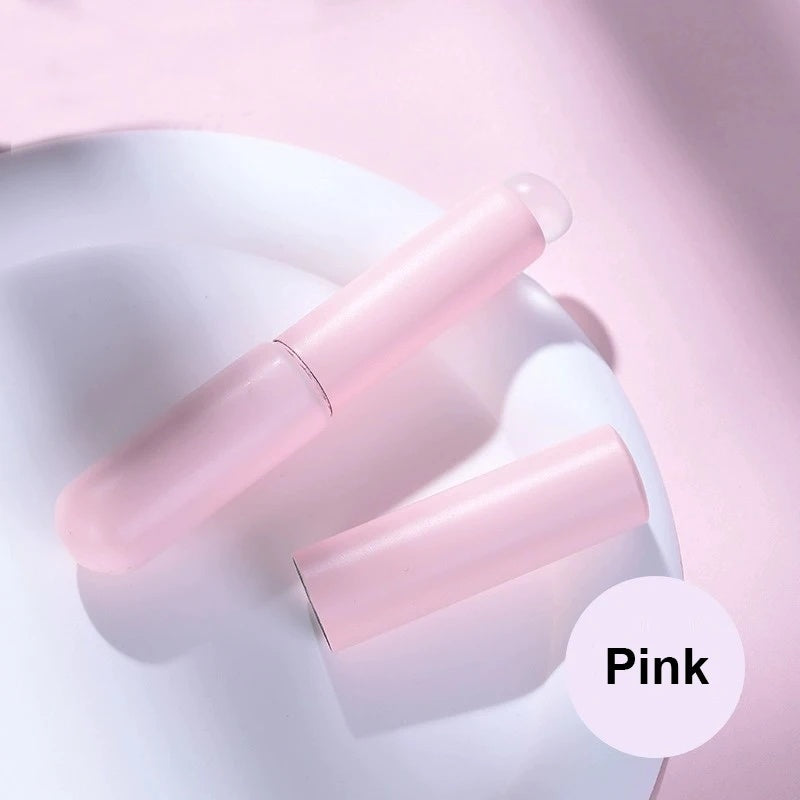 Silicone Lip Brush With Cover Concealer Brushes Lip Balm Lip Gloss  Make Up Brushes Reusable Lipstick Applicator For Perfect Makeup Easy To Apply, Beauty Brush Travel Portable  Manicure Tools