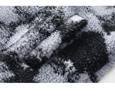 Fashion Comfortable Trend Oversized Faux Lamb Fur Jacket Winter Warm Fleece Coat