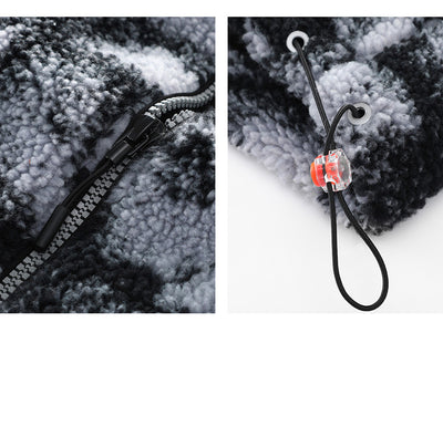 Fashion Comfortable Trend Oversized Faux Lamb Fur Jacket Winter Warm Fleece Coat