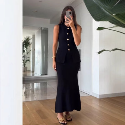 Women's Fashion Slim Fit Vest Slim Fit Suit