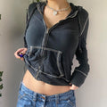 Women's Athleisure Cardigan Hoodie
