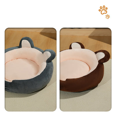 High Quality Lamb Wool Kennel Soft Pad Pp Cotton Warm Calming Pet Bed