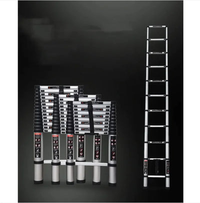 Aluminum Alloy Single-sided Telescopic Ladder Folding