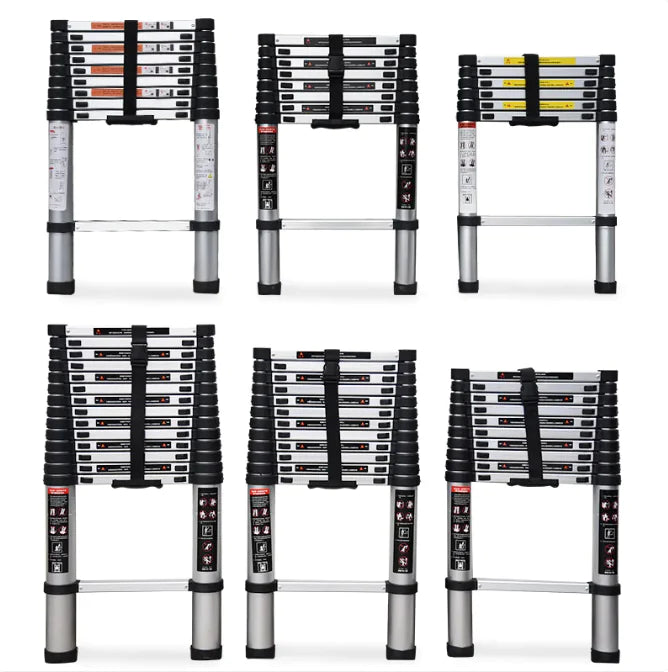 Aluminum Alloy Single-sided Telescopic Ladder Folding