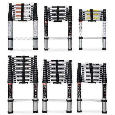 Aluminum Alloy Single-sided Telescopic Ladder Folding