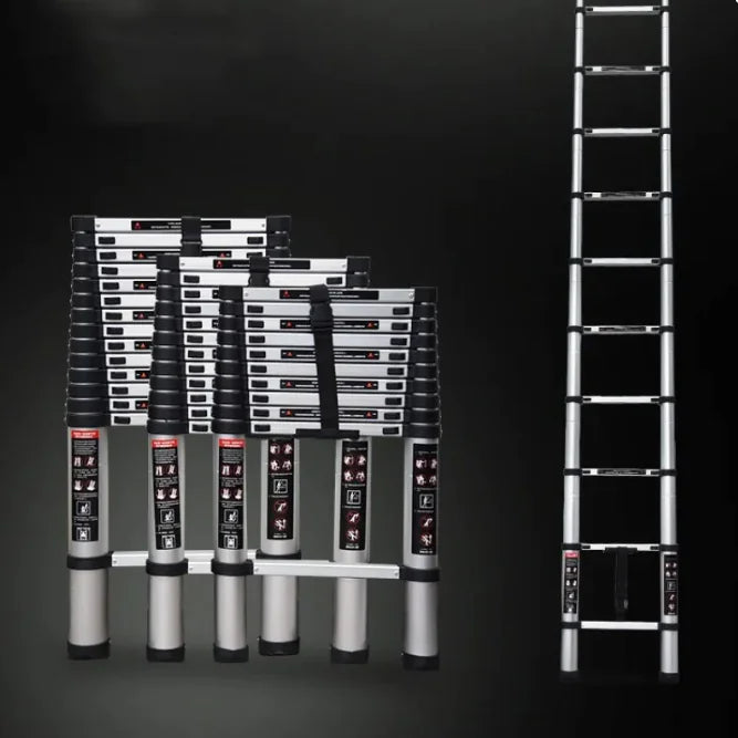 Aluminum Alloy Single-sided Telescopic Ladder Folding