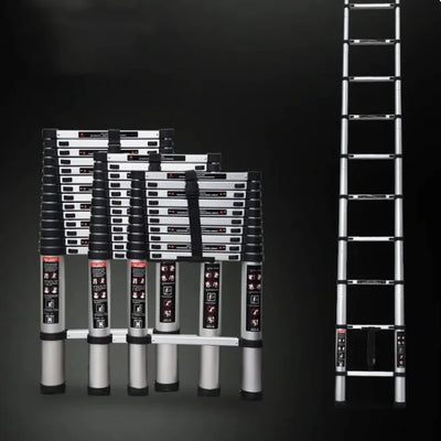 Aluminum Alloy Single-sided Telescopic Ladder Folding